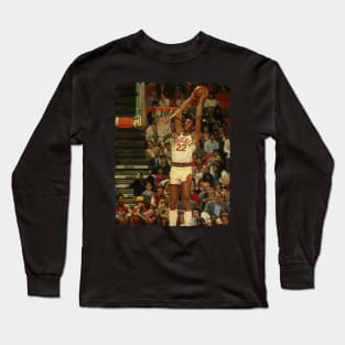 Larry Nance - Vintage Design Of Basketball Long Sleeve T-Shirt